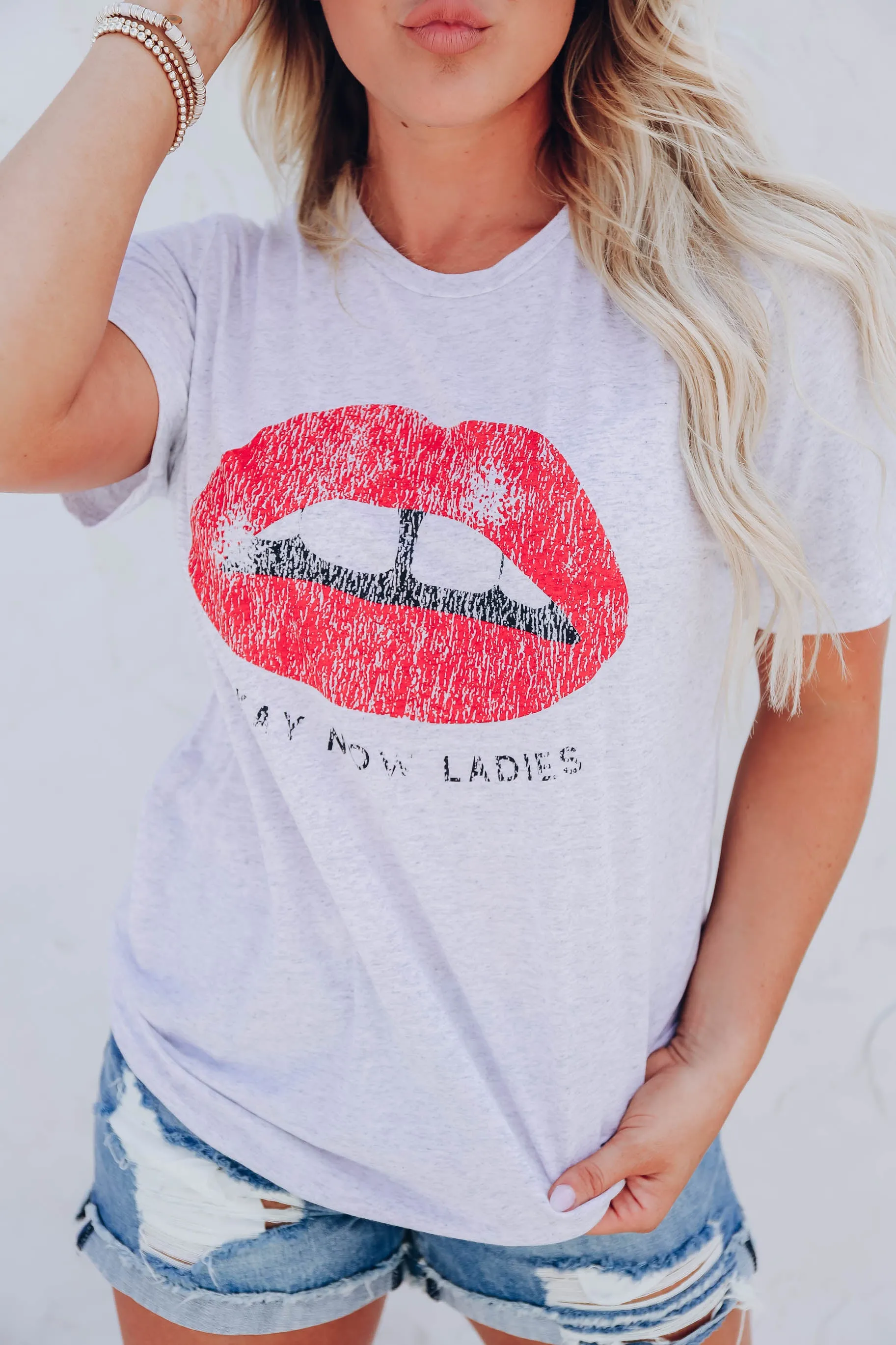 Okay Now Ladies Graphic Tee - Final Sale