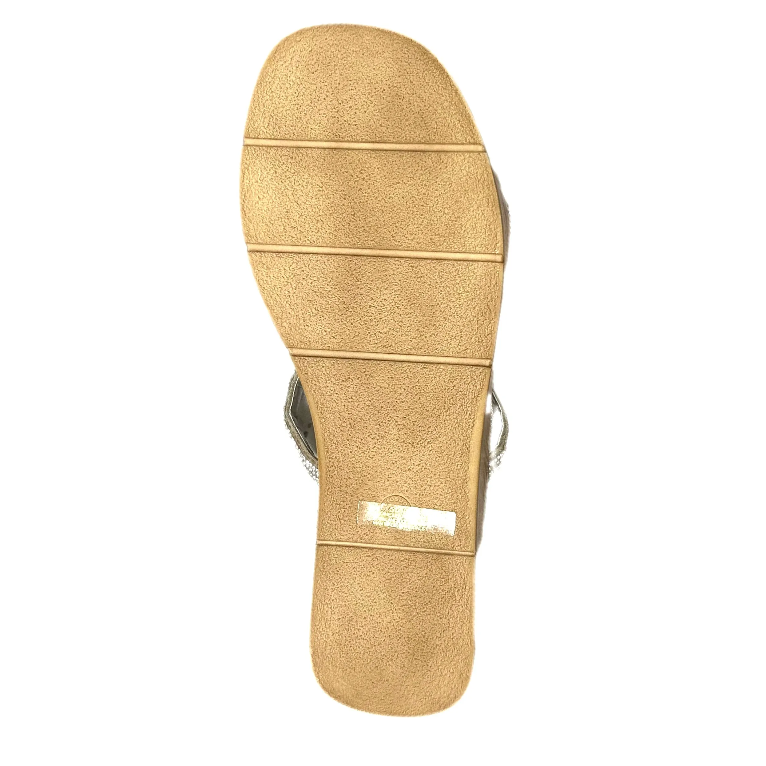 ONA-ITALY Women's Asymmetrical Straps Slide Sandals