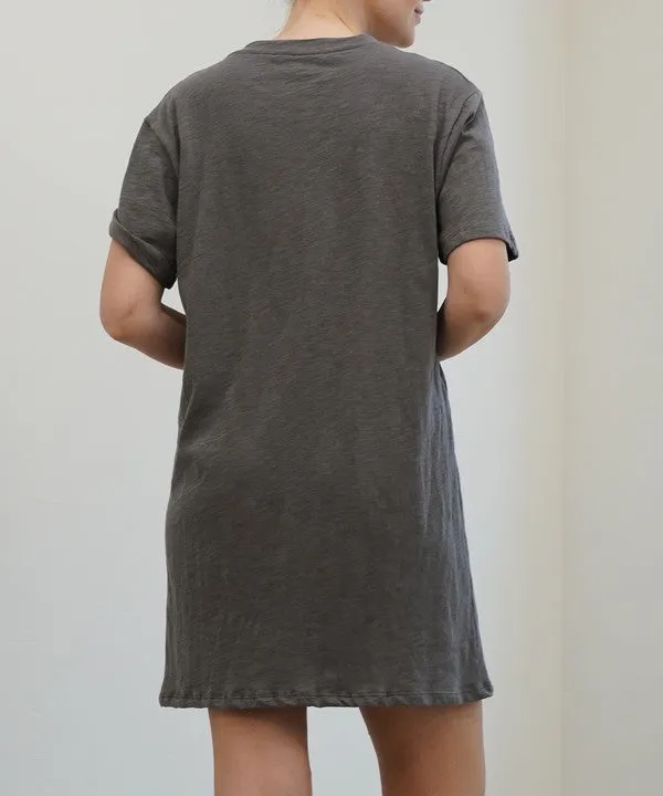 Oversized Cotton Homestay Pajama Dress