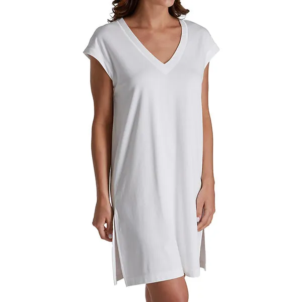P-Jamas Butterknits V-Neck Short Gown
