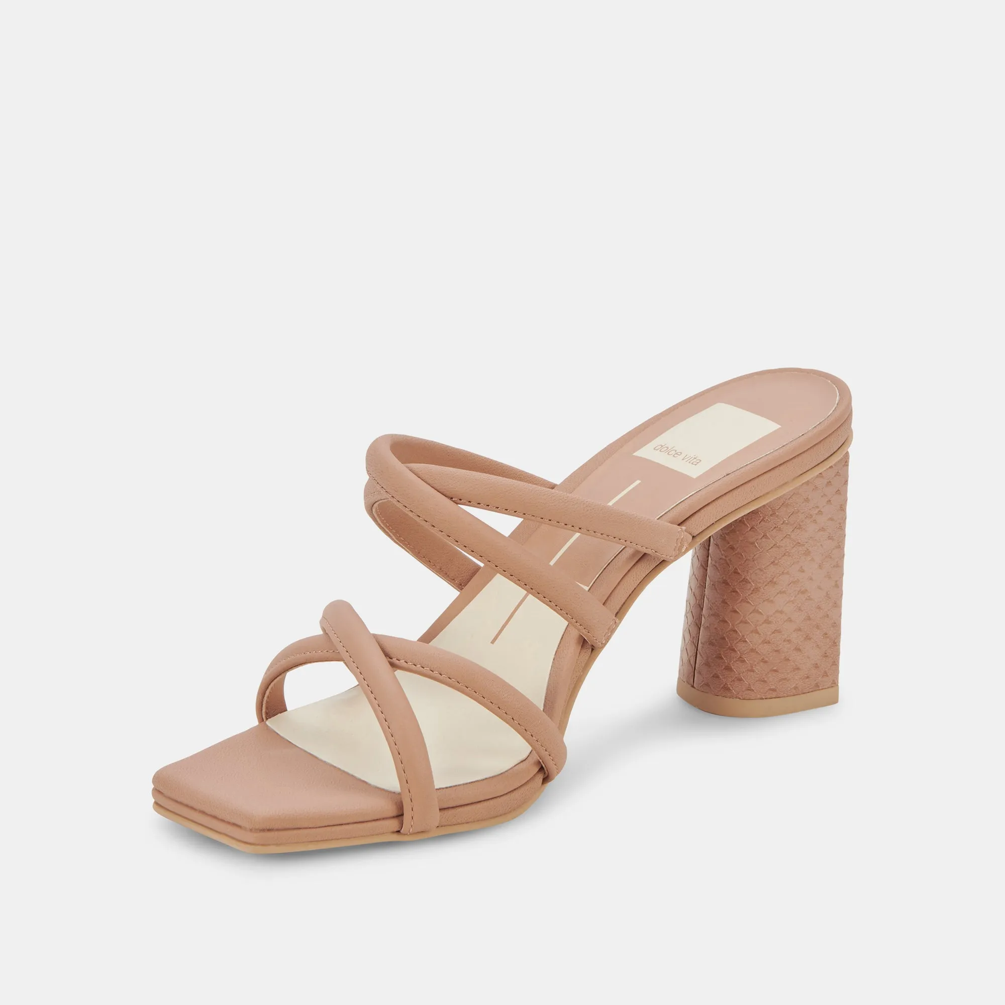 PATSI HEELS CAFE LEATHER