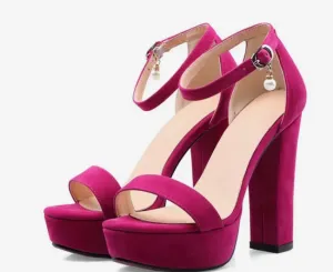 Pearl Platform Sandals