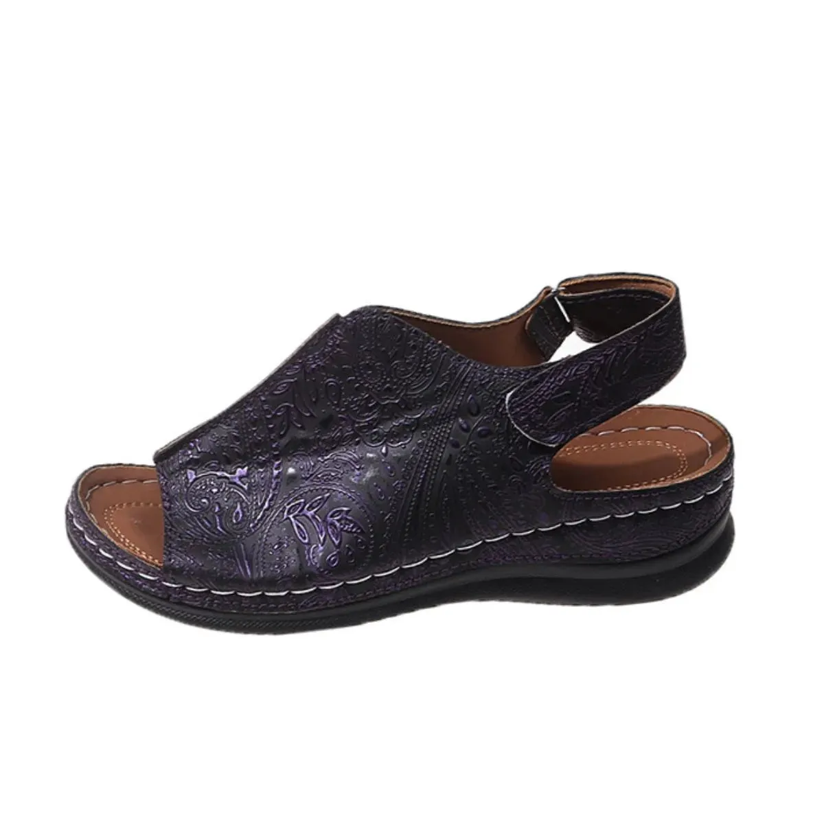 Peep Toe Platform Sandals