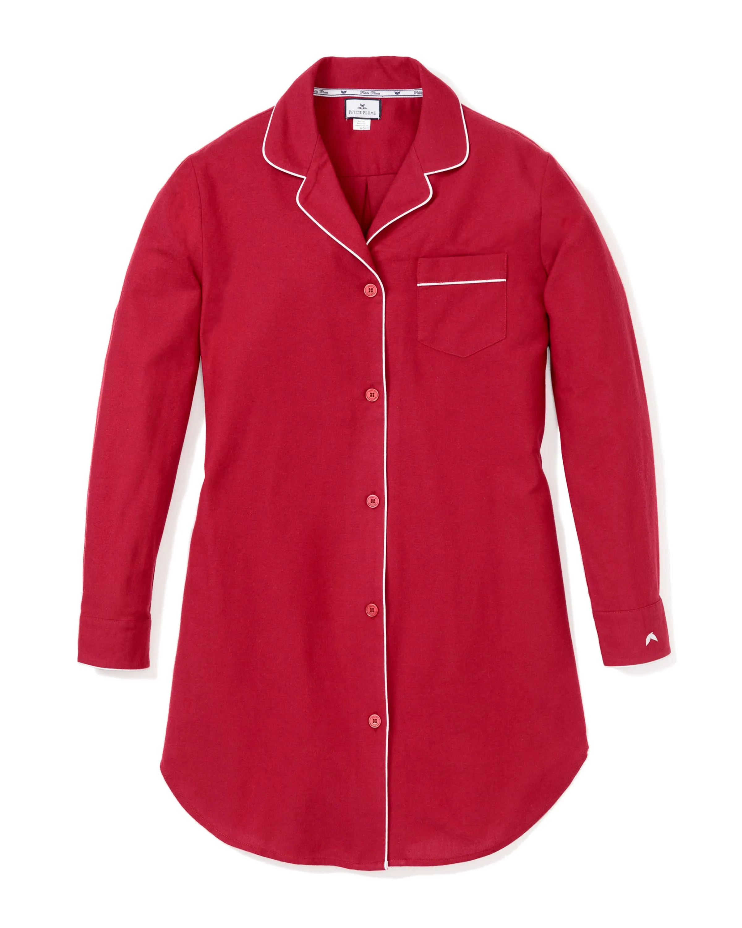 PETITE PLUME- WOMEN'S FLANNEL NIGHT SHIRT