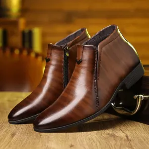 Pierre™ – Classic Zipper Boots