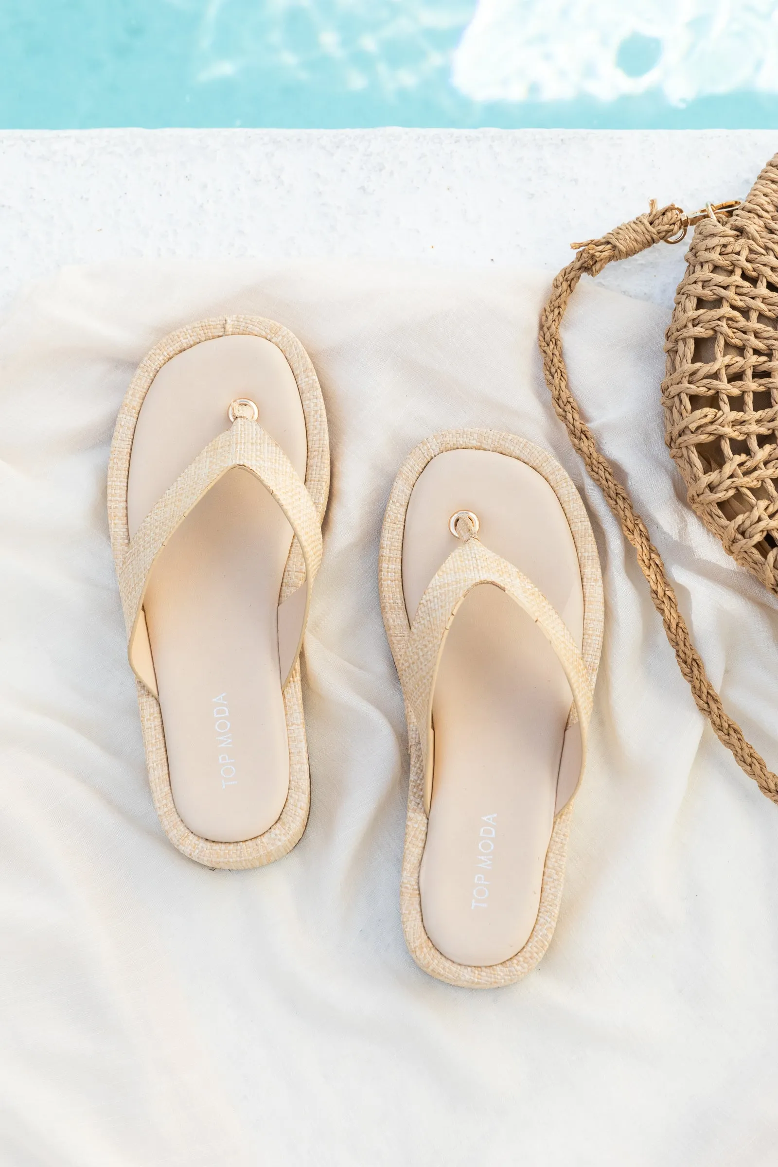 Platform Flip Flop Sandals