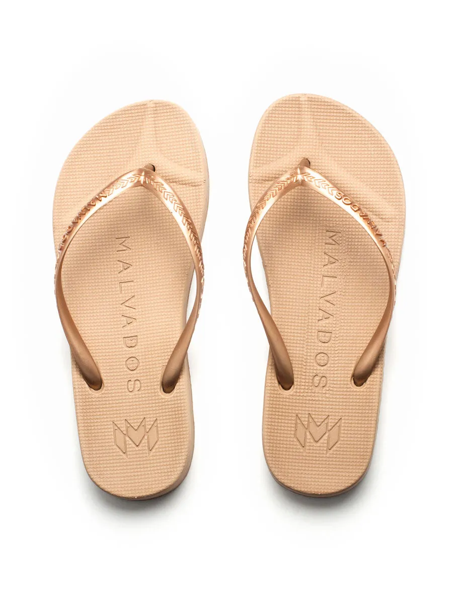 Playa Sandals In Tequila Sunrise