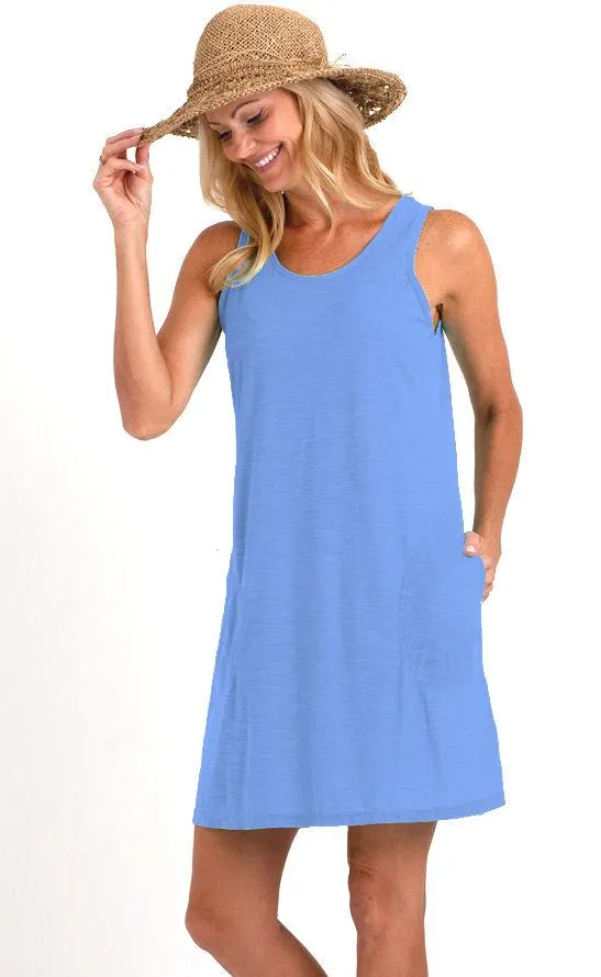 Plus Size Dress Beach Cover up Tank Style Lounge Nightgown