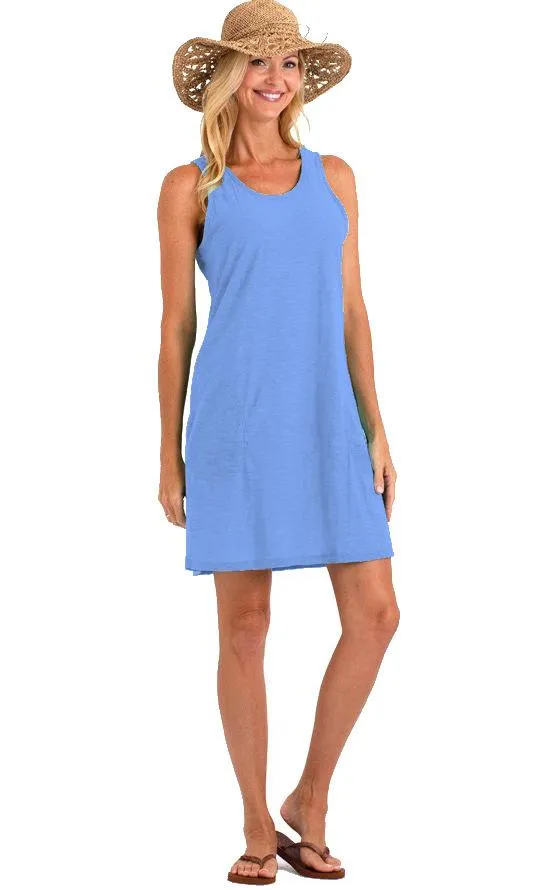 Plus Size Dress Beach Cover up Tank Style Lounge Nightgown