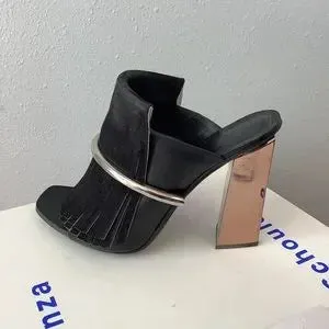 Proenza Schouler "Morolo/Metal Bar" Heels