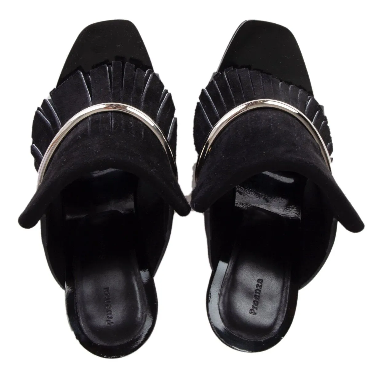 Proenza Schouler "Morolo/Metal Bar" Heels