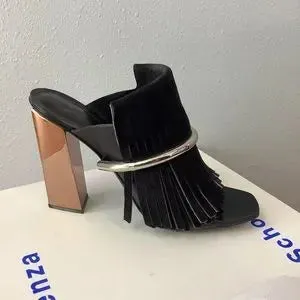Proenza Schouler "Morolo/Metal Bar" Heels
