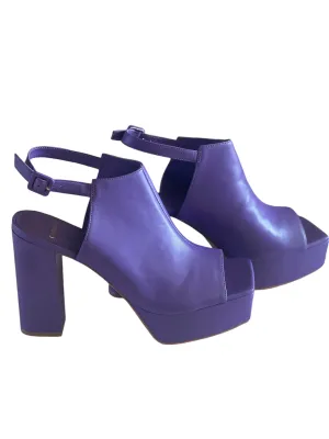 Purple Platform Sandal