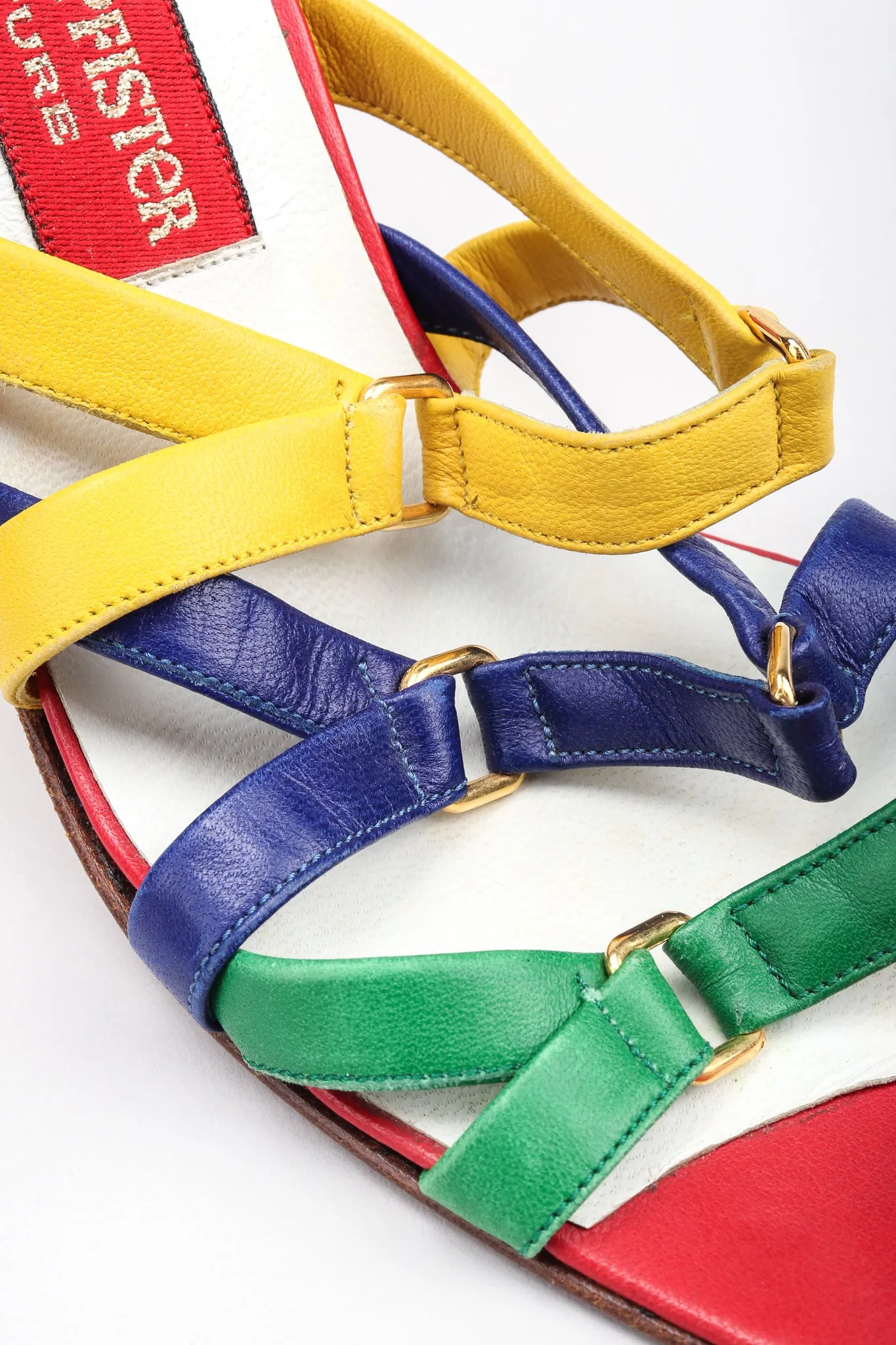 Rainbow Strappy Sandals