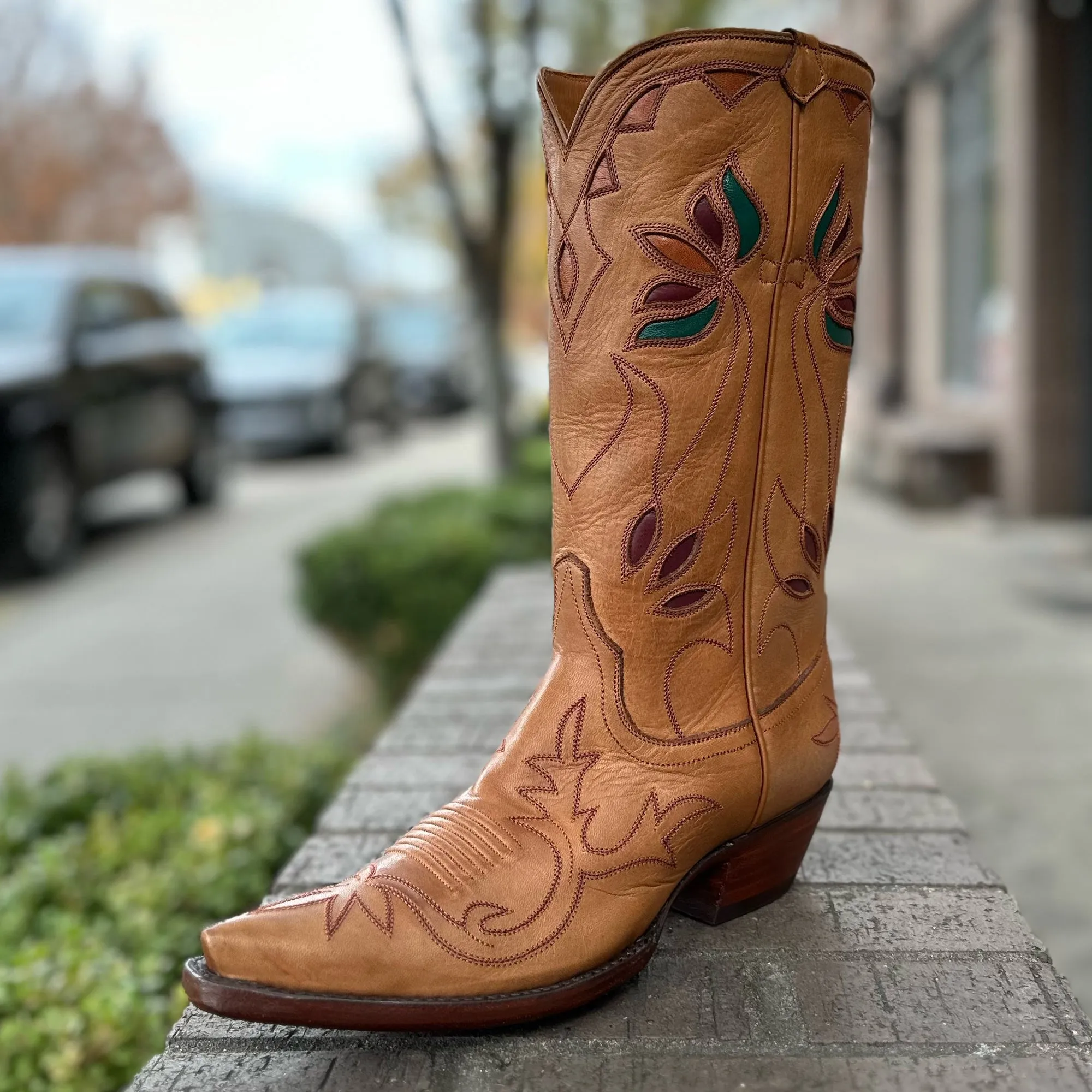 Ranch Hand Premium Light Cognac Cowgirl Boots