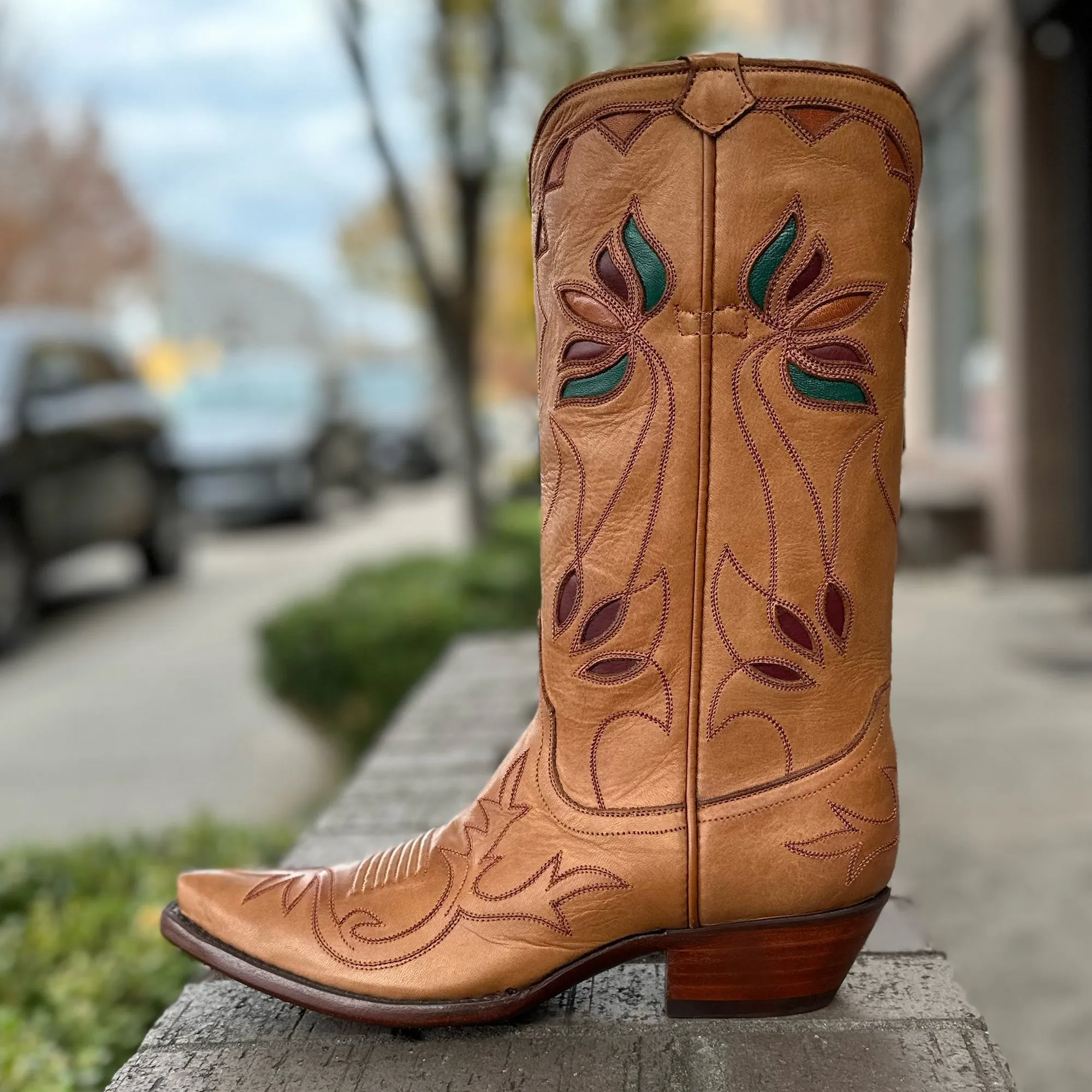 Ranch Hand Premium Light Cognac Cowgirl Boots