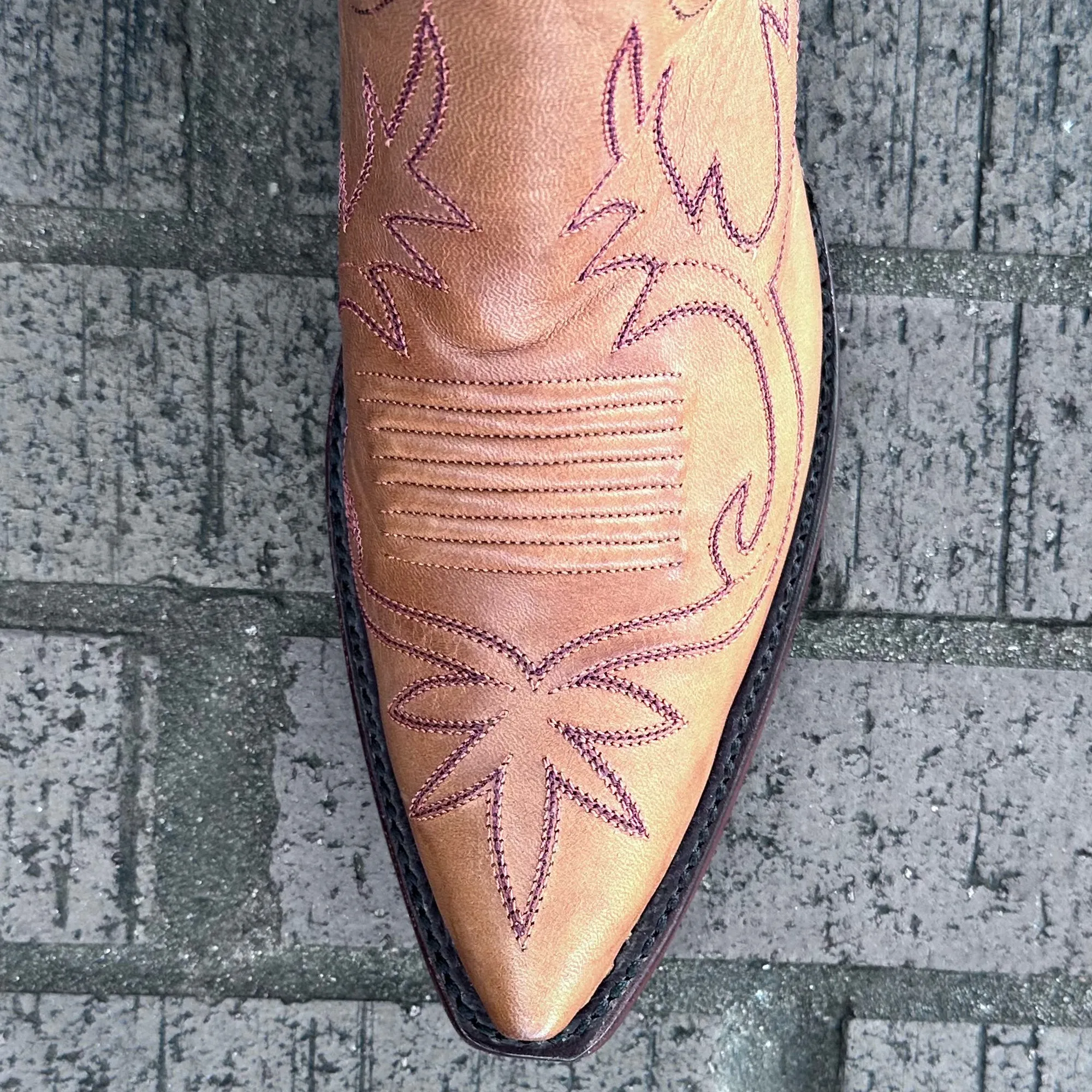 Ranch Hand Premium Light Cognac Cowgirl Boots
