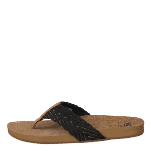 Reef Cushion Strand Black/natural