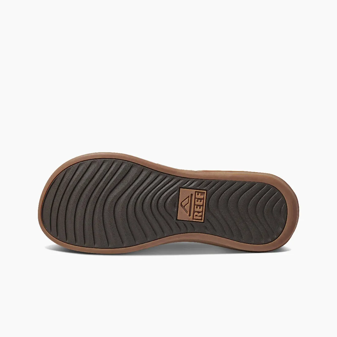 Reef Mens Cushion Lux Brown Sandal