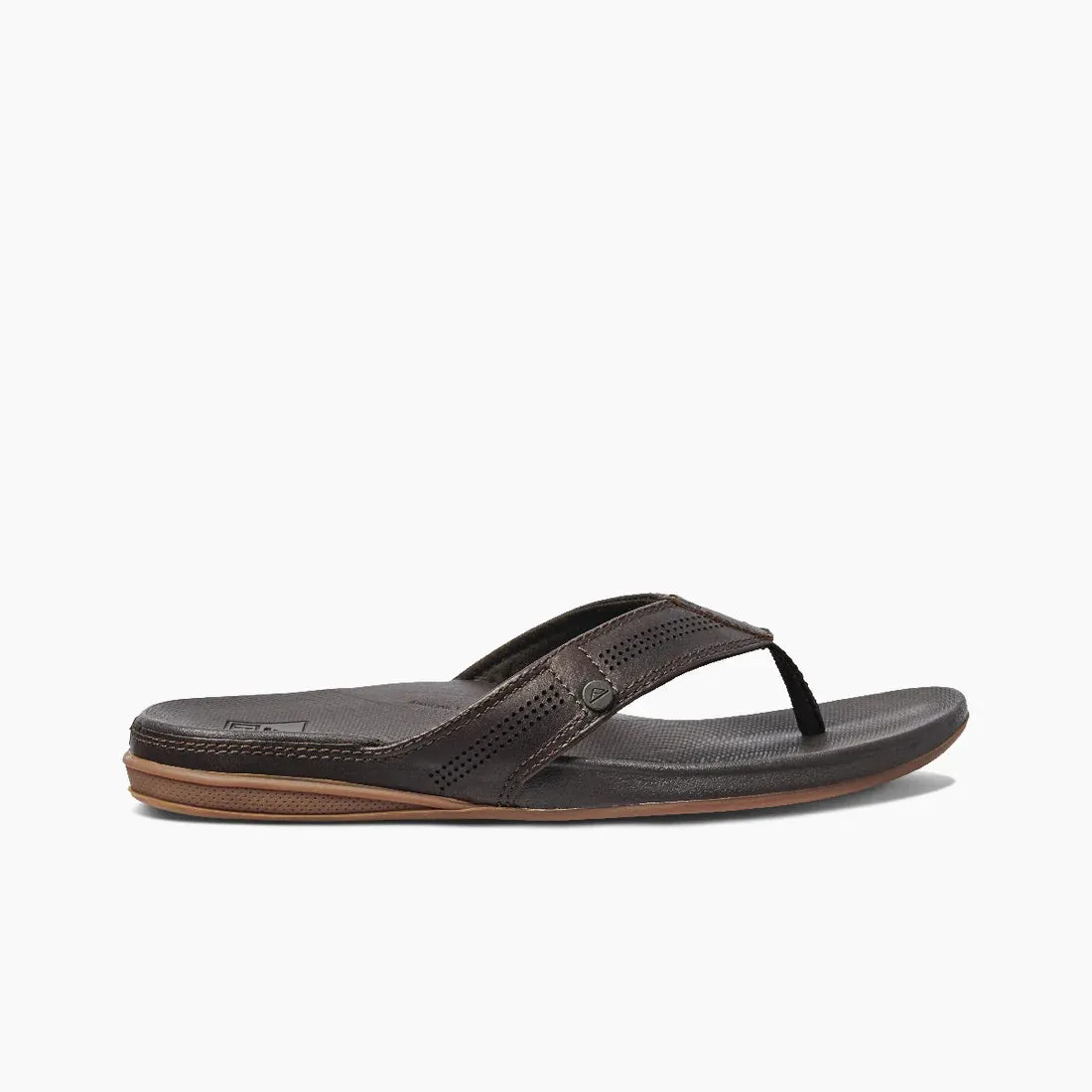 Reef Mens Cushion Lux Brown Sandal