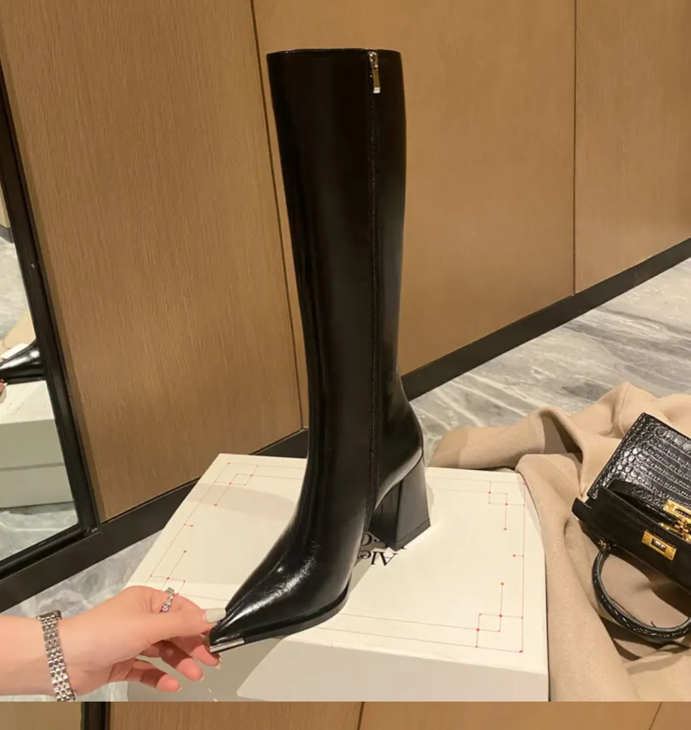 Rider Knee-High Boots