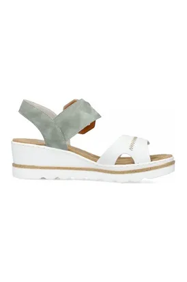 Rieker 67476-81 white combi