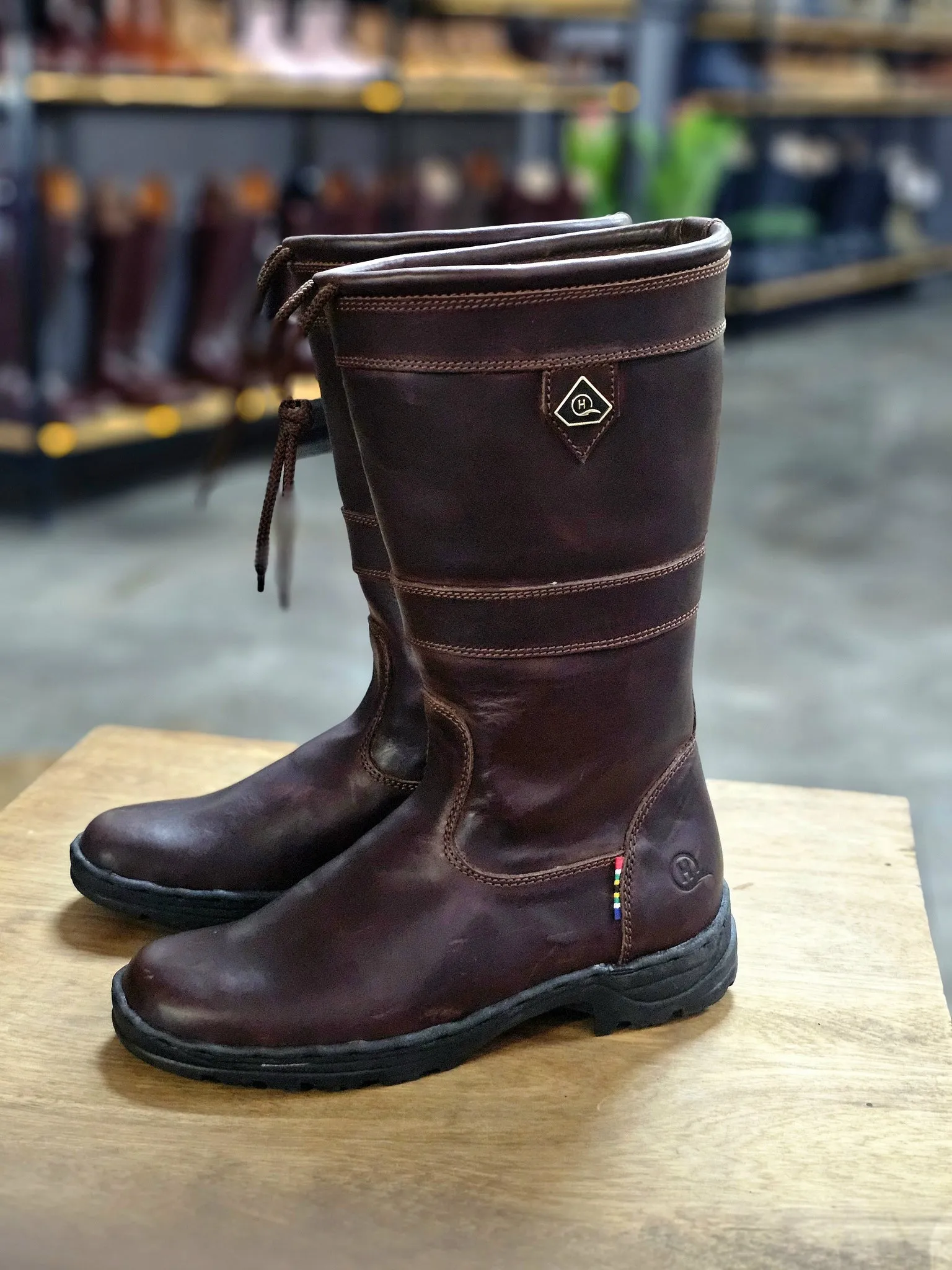 Sango Midcalf Country  Leather Boot