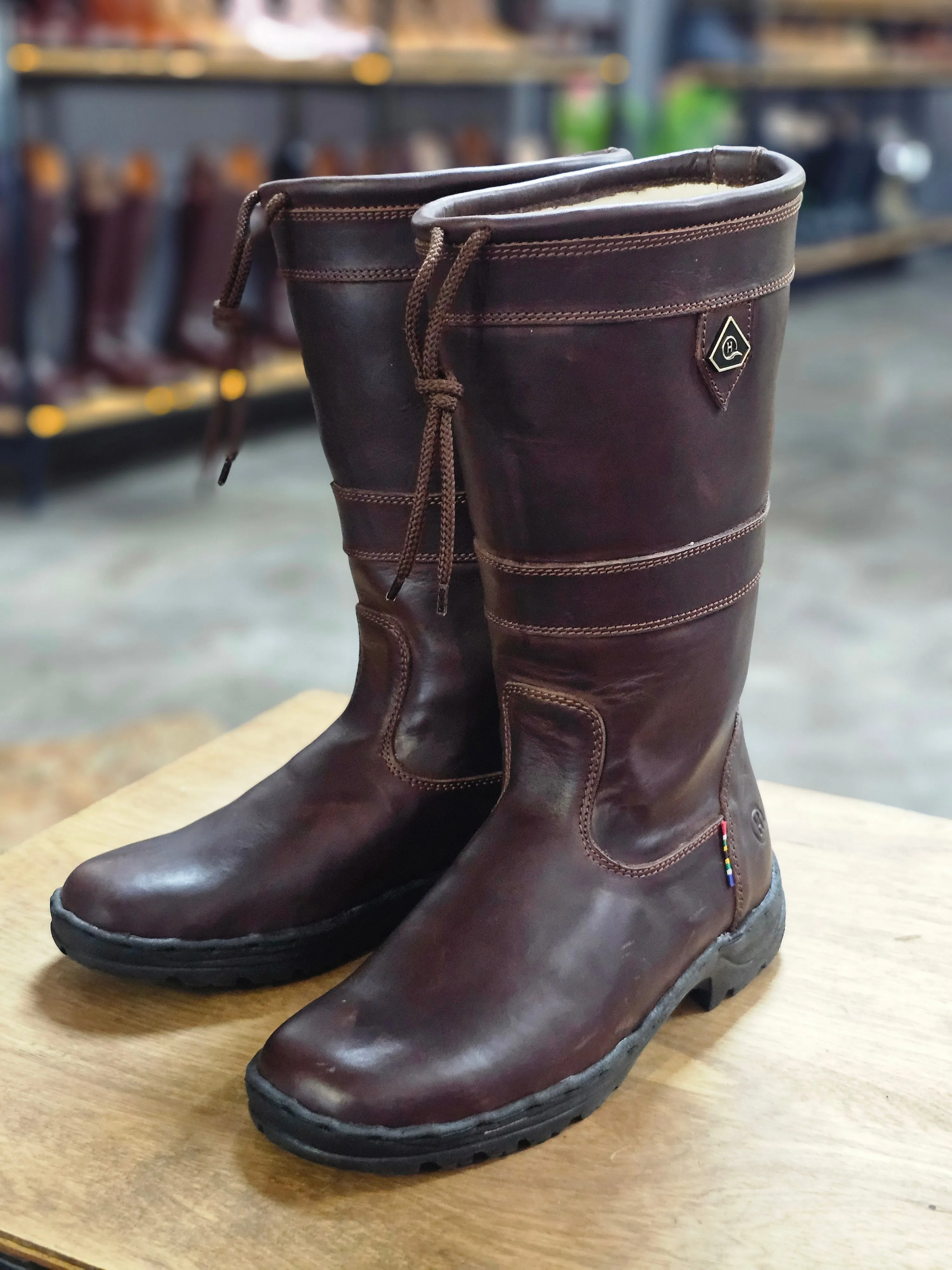 Sango Midcalf Country  Leather Boot