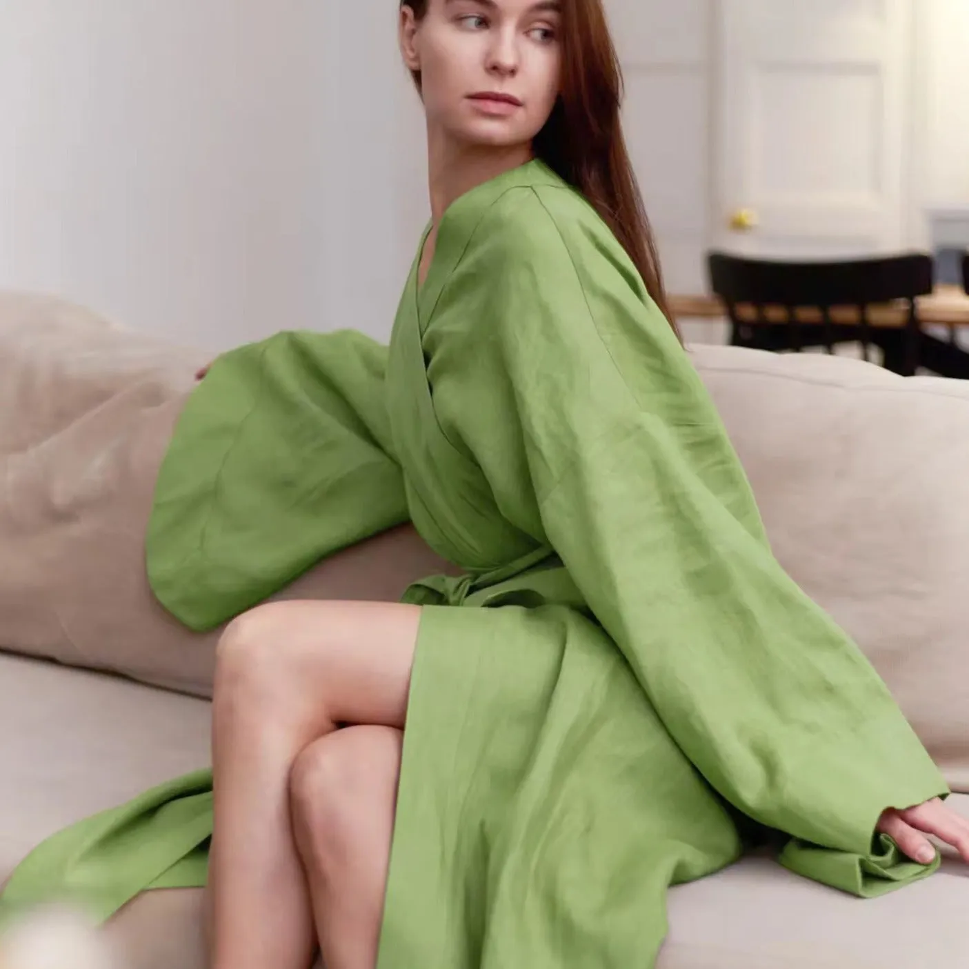 Serene Khaki Pajama Set