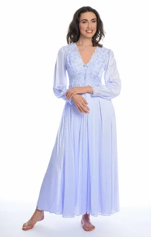 Shadowline Women's Nightgown and Robe Peignoir Set Silhouette 51737