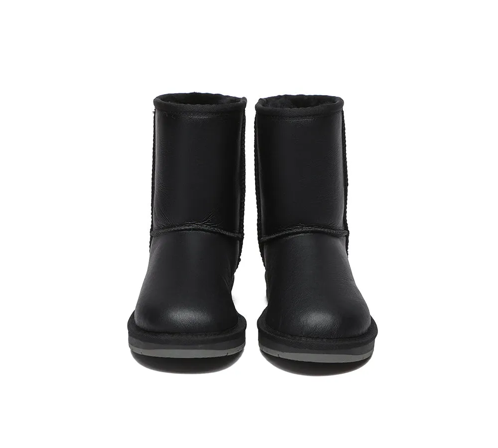 Sheepskin Wool Boots Short Classic Nappa