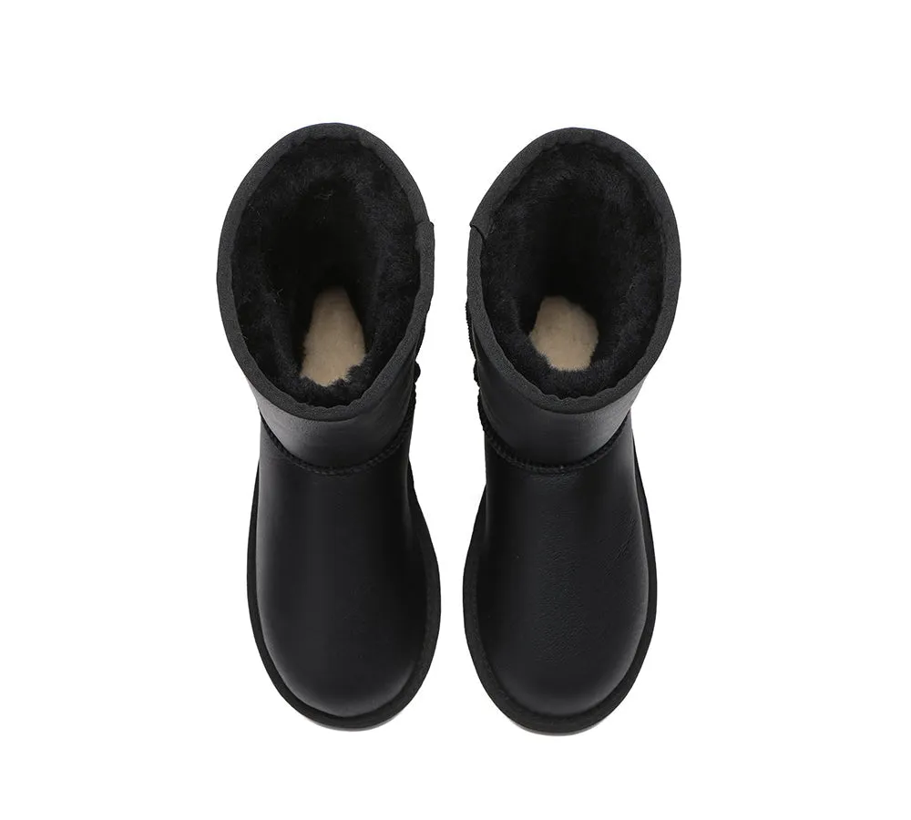 Sheepskin Wool Boots Short Classic Nappa