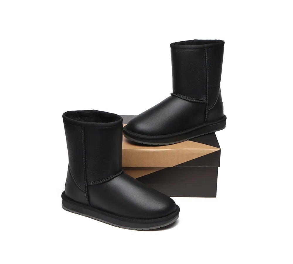 Sheepskin Wool Boots Short Classic Nappa