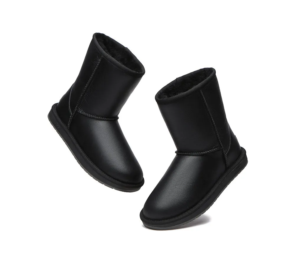 Sheepskin Wool Boots Short Classic Nappa
