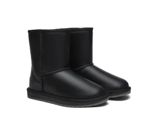 Sheepskin Wool Boots Short Classic Nappa