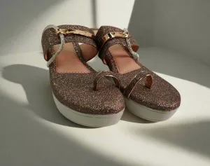 Shimmer heels
