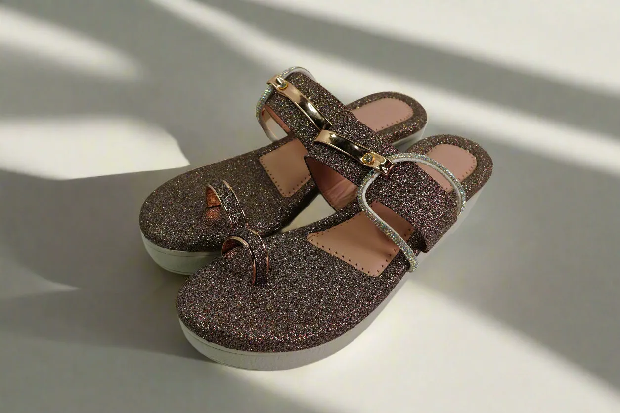 Shimmer heels