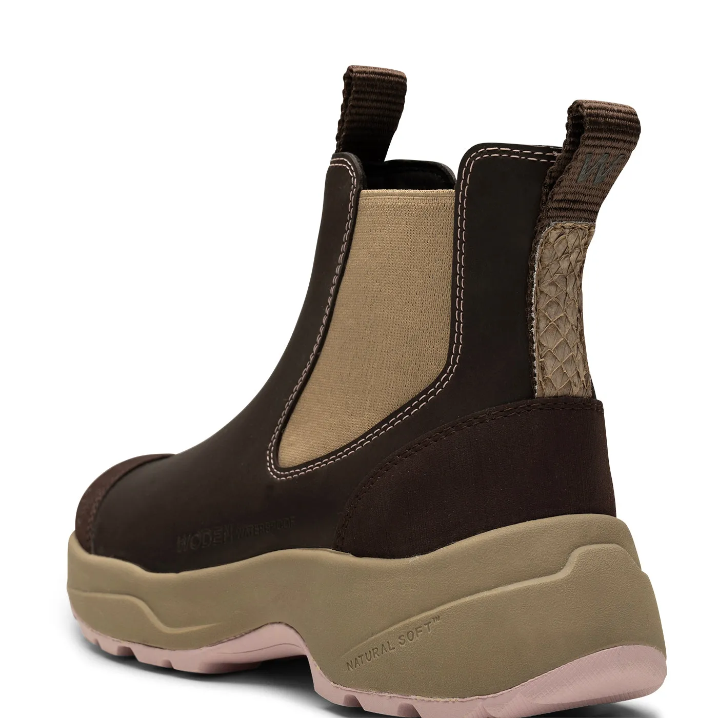 Siri Waterproof - Chocolate/Light Lilac