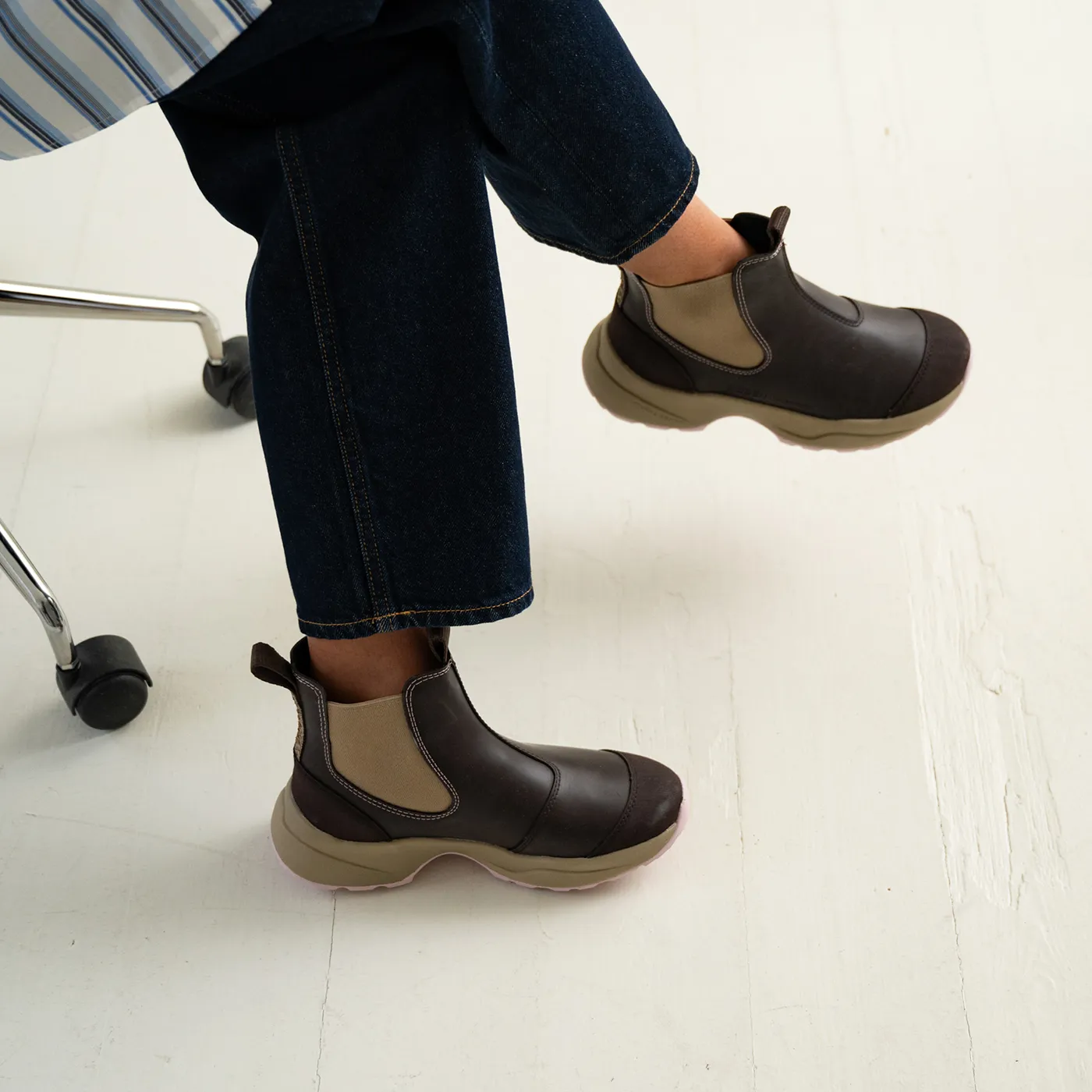 Siri Waterproof - Chocolate/Light Lilac