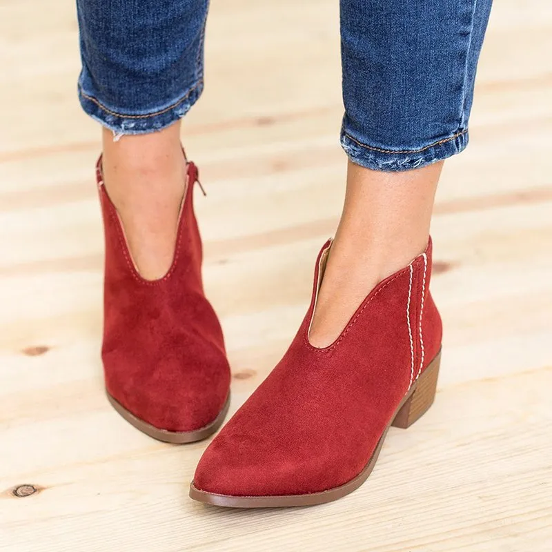Spring Ankle Boots Sexy Leopard Casual Shoes