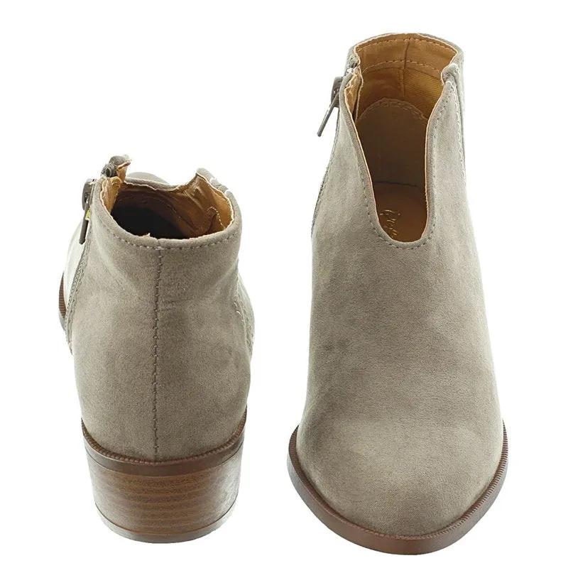 Spring Ankle Boots Sexy Leopard Casual Shoes