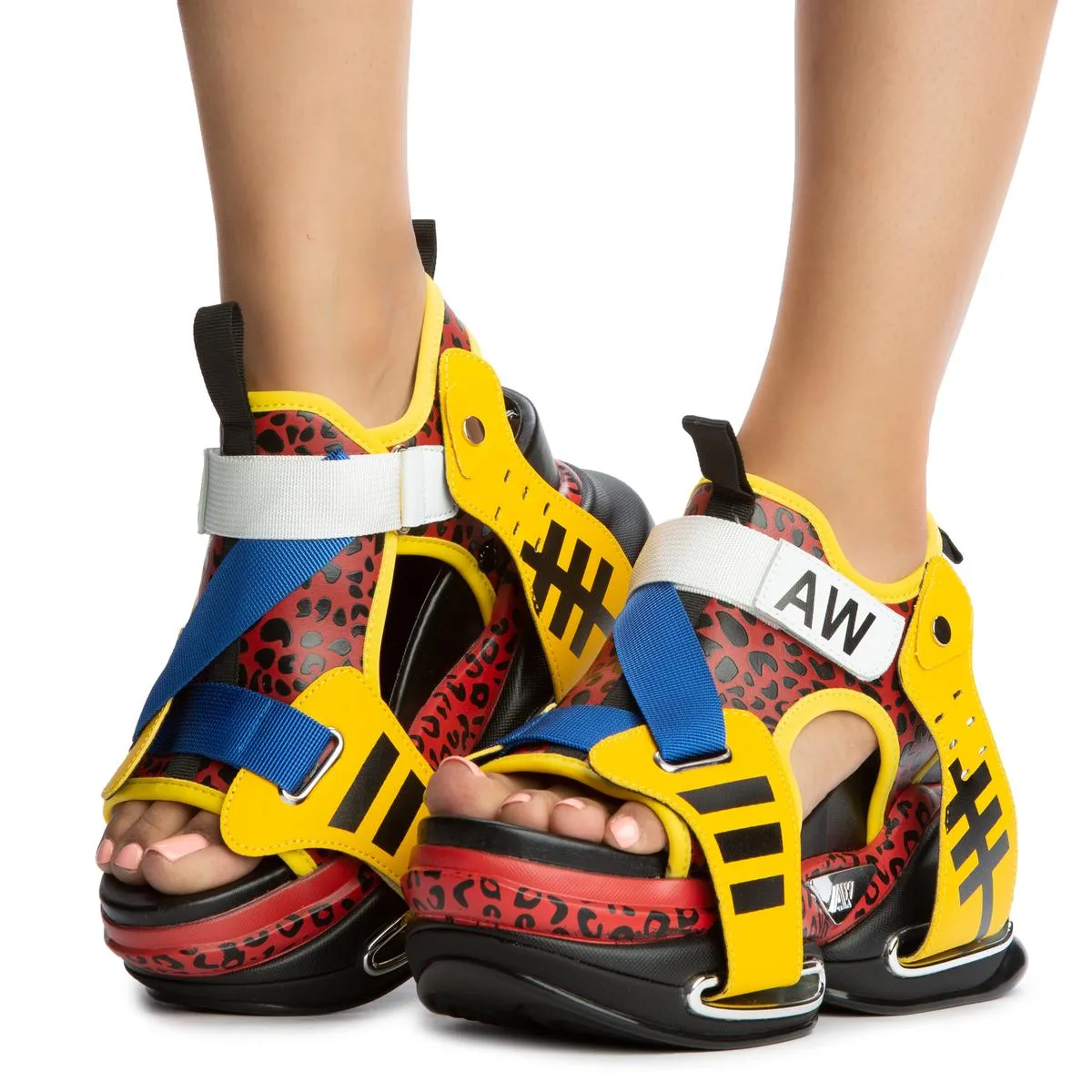 Star Fruit Platform Sandals