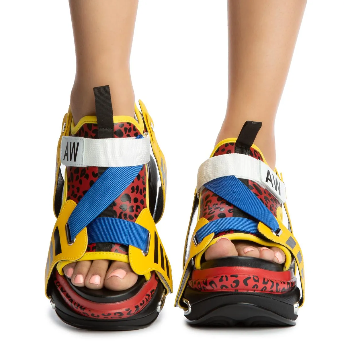 Star Fruit Platform Sandals