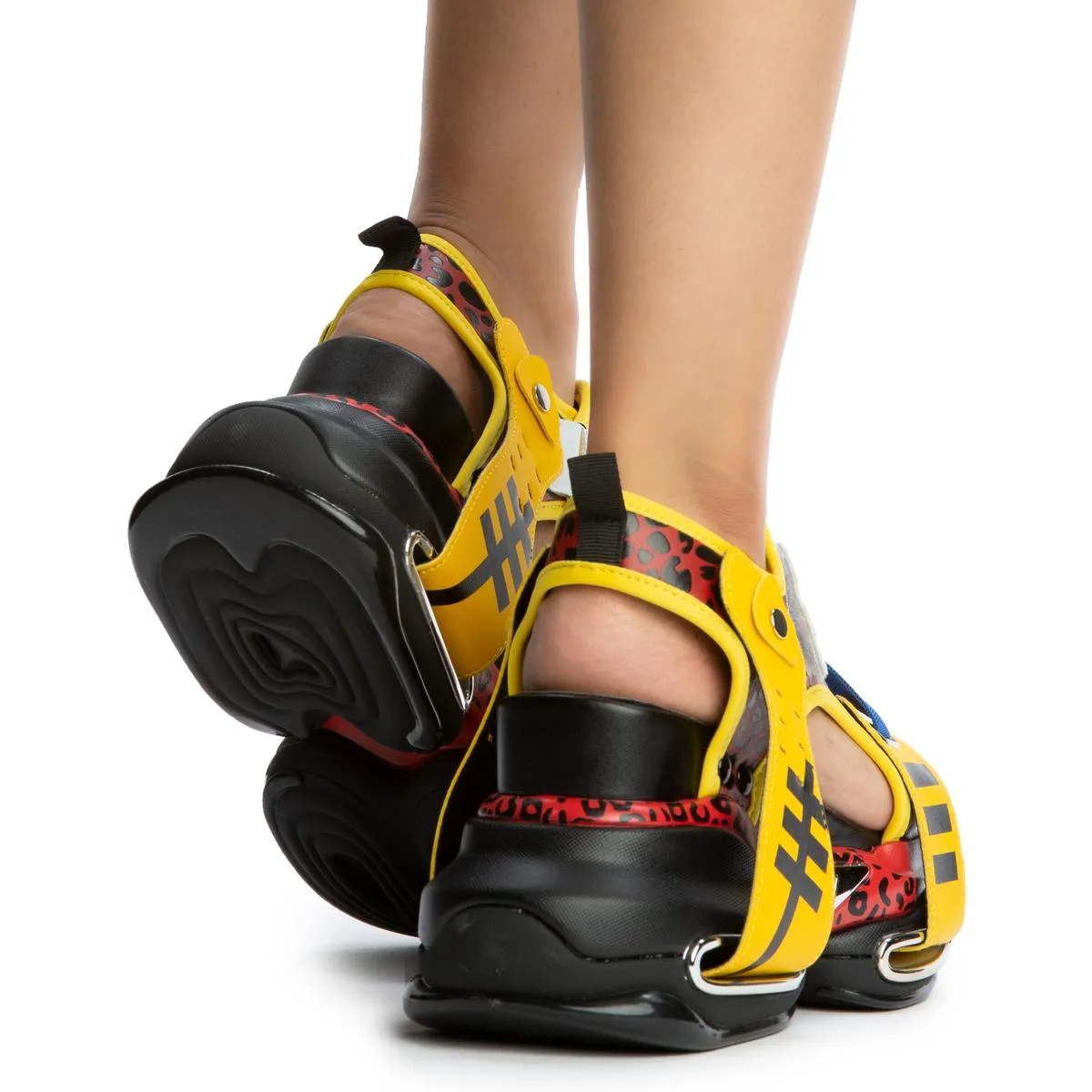 Star Fruit Platform Sandals