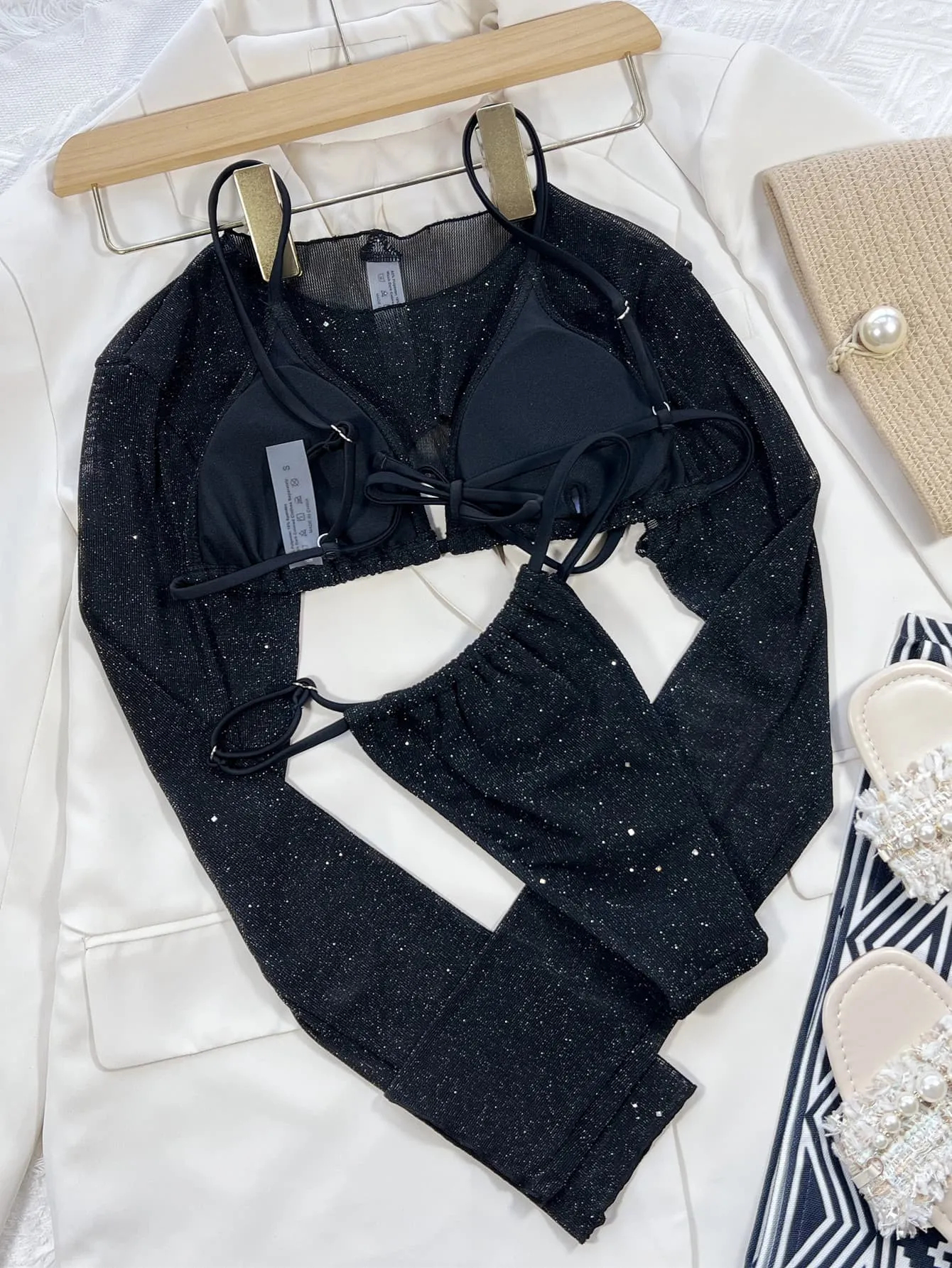 Starlight Siren Three-Piece Bikini Set