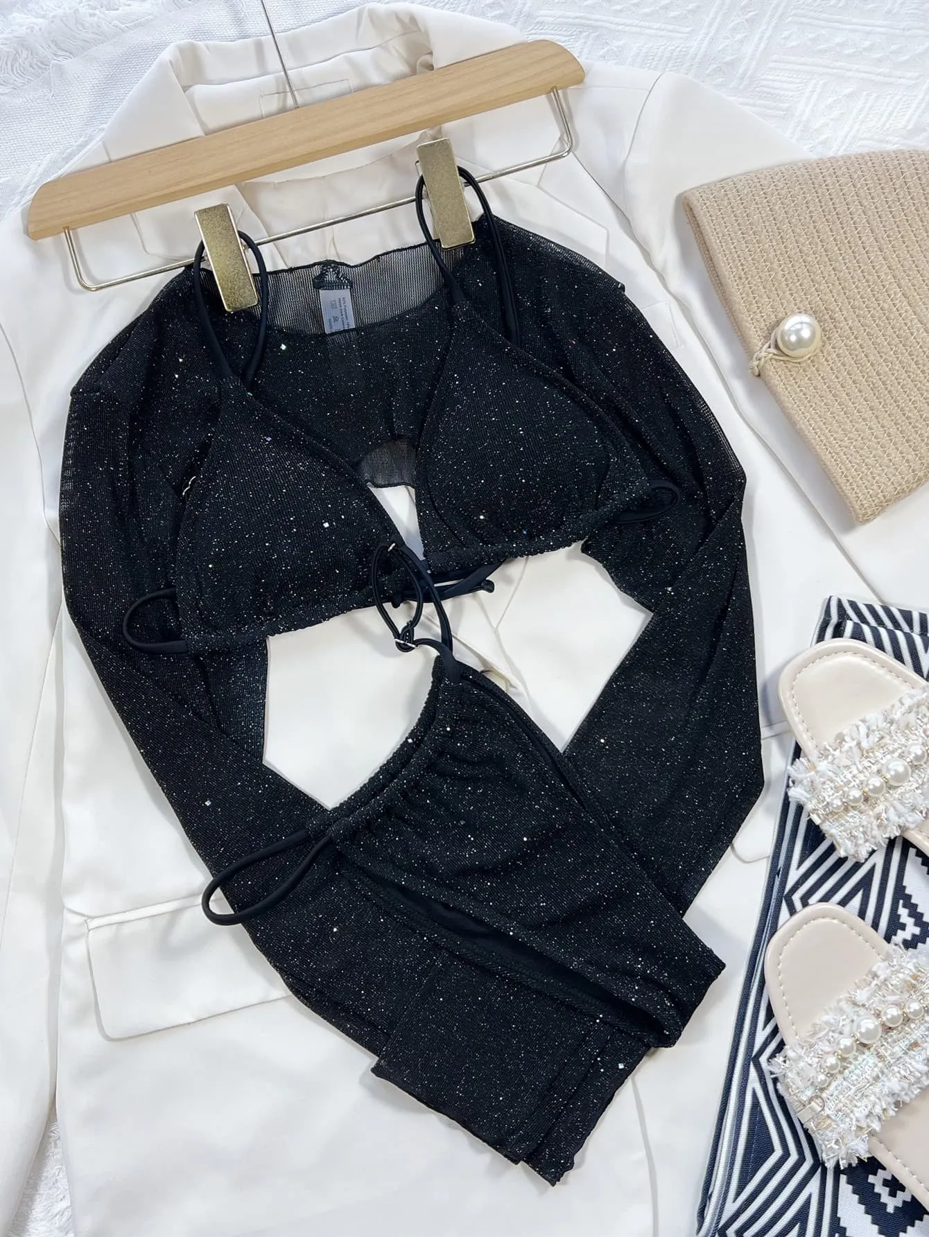 Starlight Siren Three-Piece Bikini Set