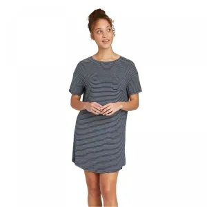 Stars Above Women's Striped Short Sleeve Beautifully Soft Nightgown