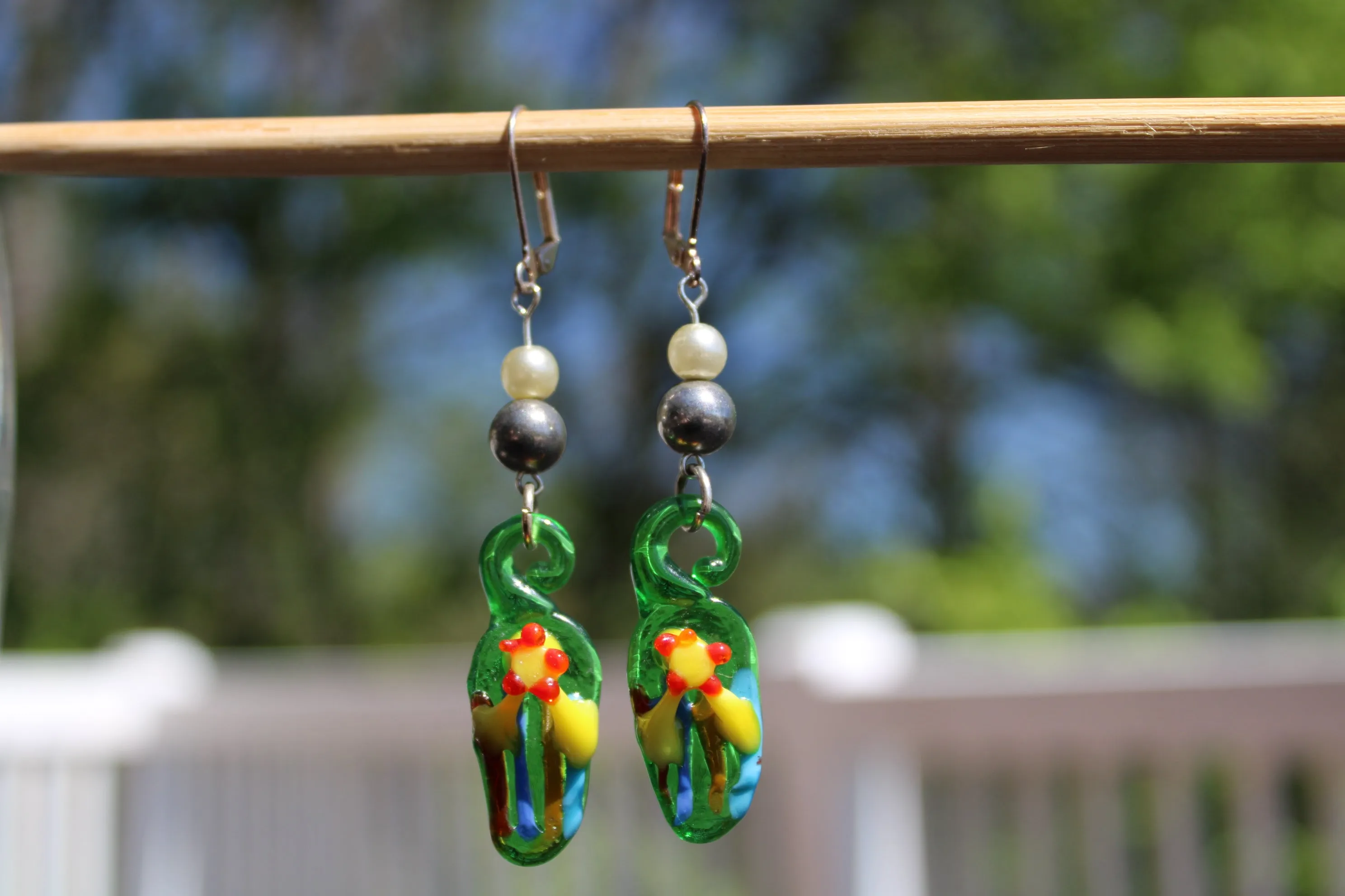 Summer Sandals Earrings