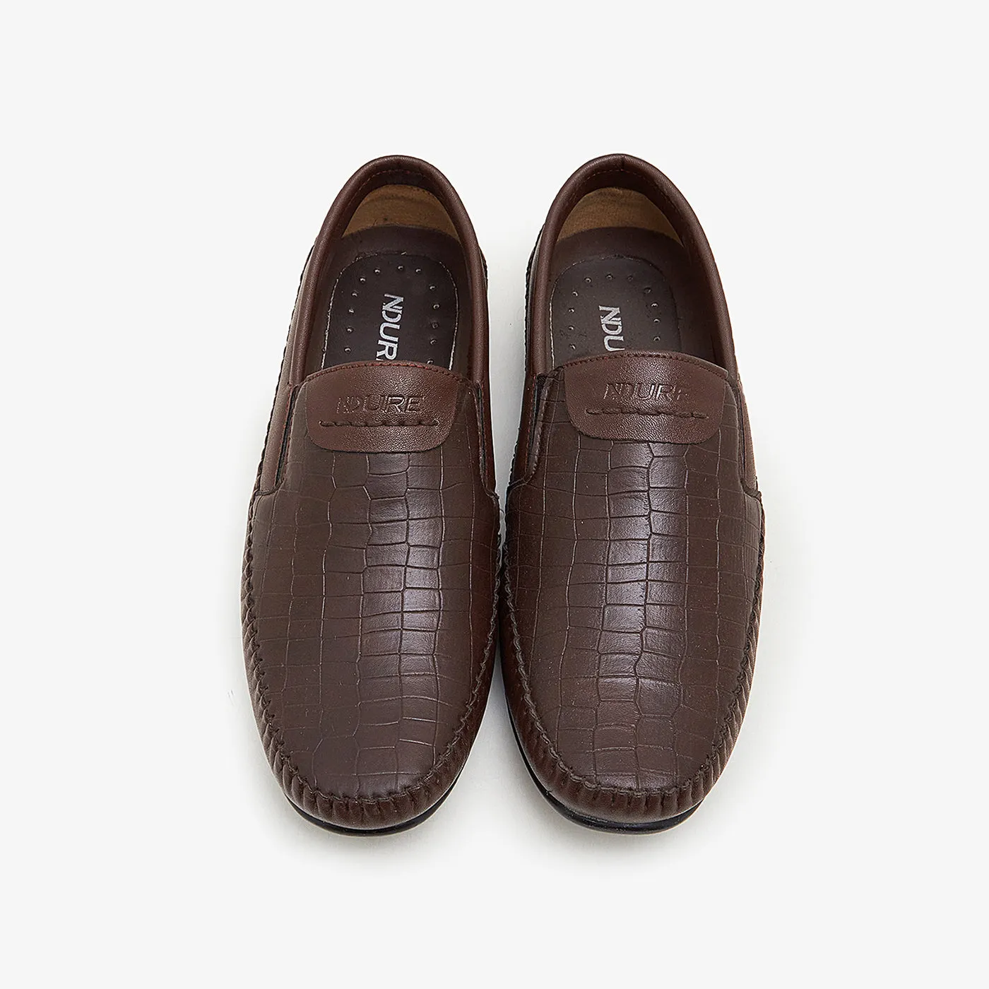 Textured Loafers for Men