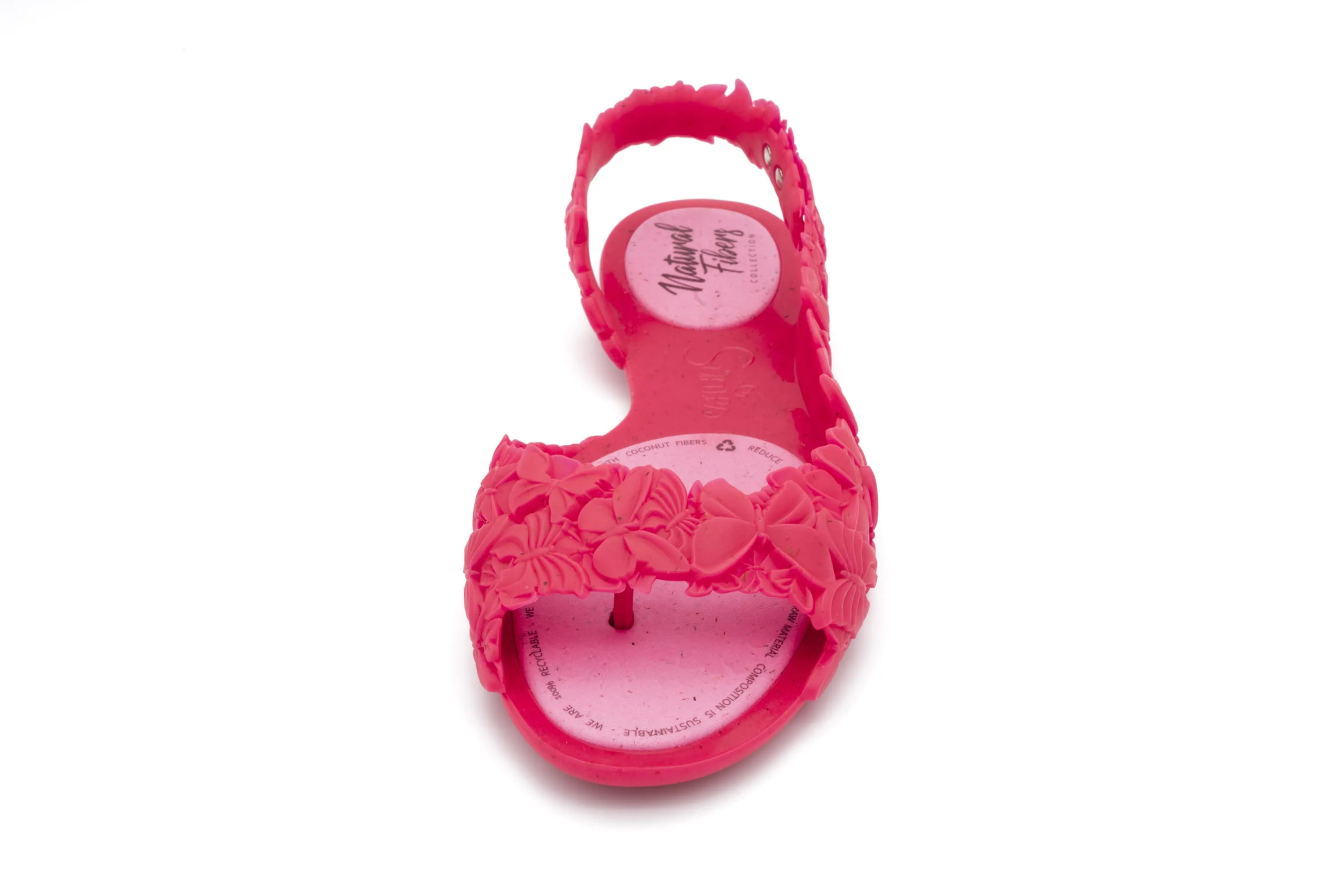 Textured sole Butterfly Pink Shoes